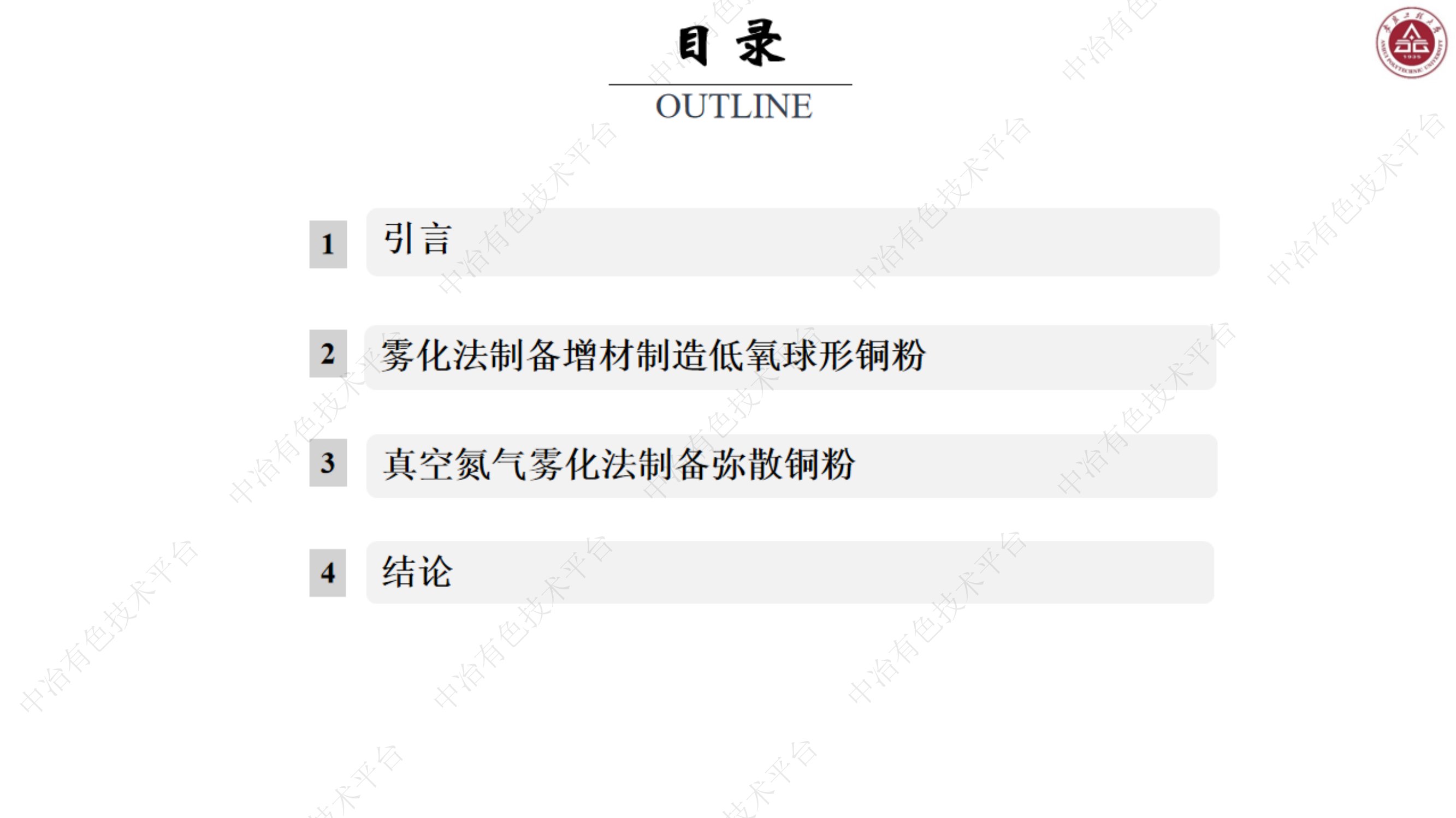 雾化法铜粉工艺及其性能研究