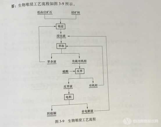生物堆浸工艺流程 生物堆浸工艺流程