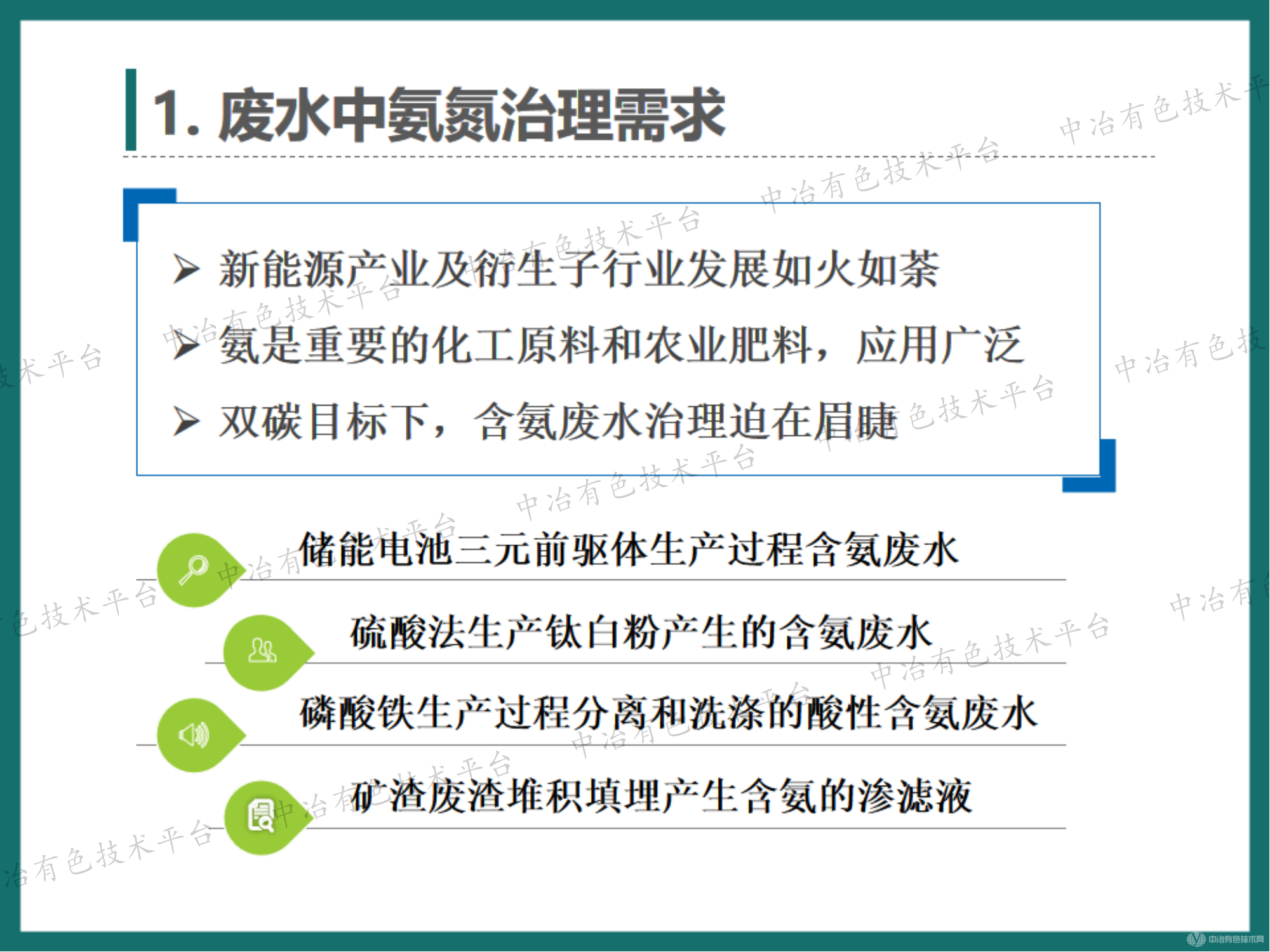 高效节能的气态膜分离过程在新能源行业氨氮废水处理领域的大型工业化应用