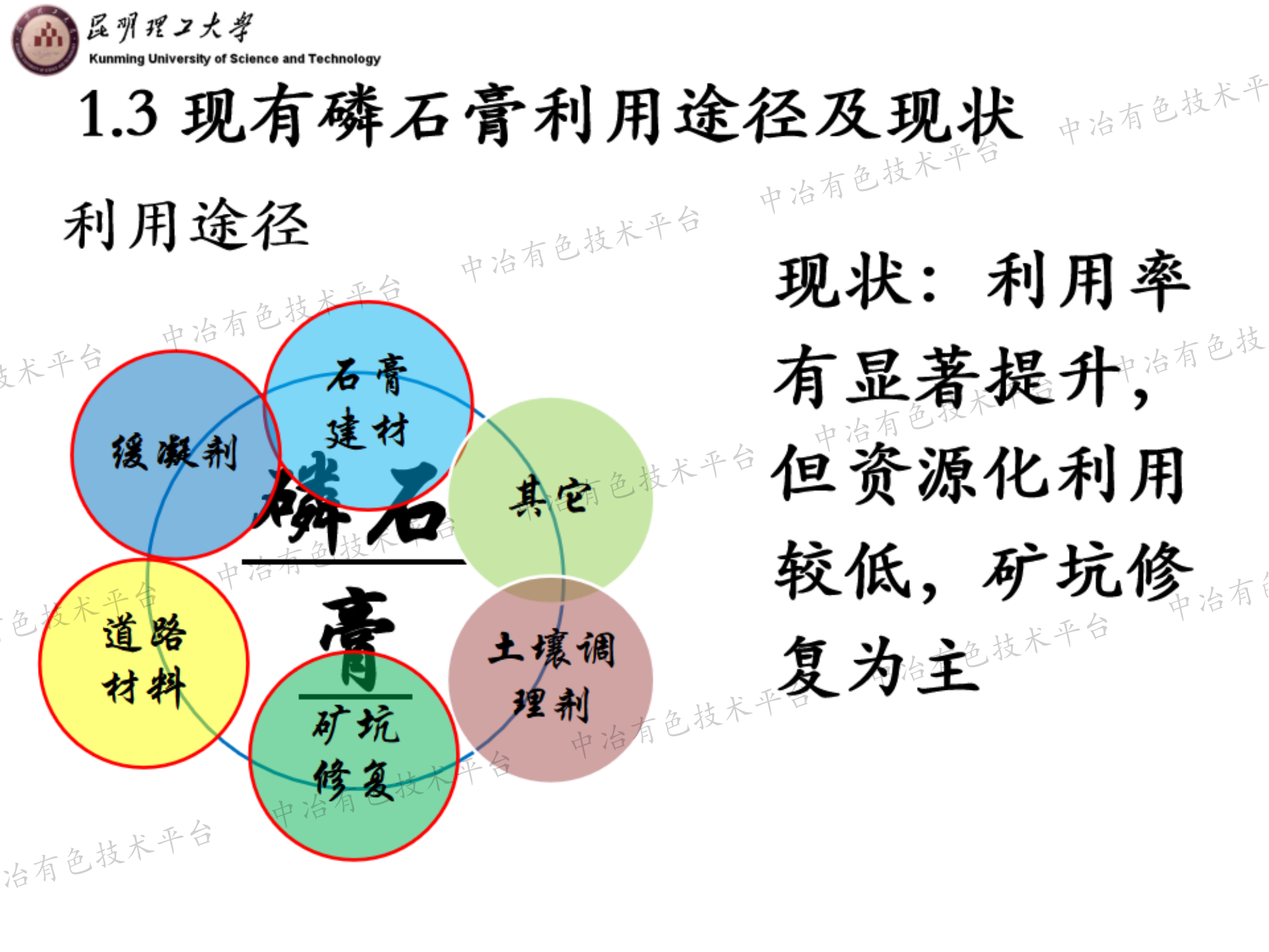 磷石膏污染物深度无害化处理与应用