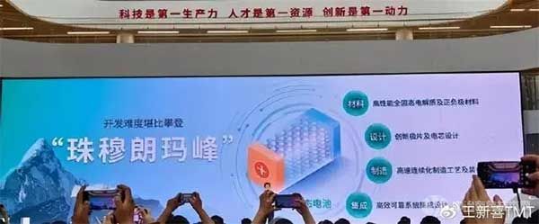 广汽发布了全固态电池 广汽发布了全固态电池
