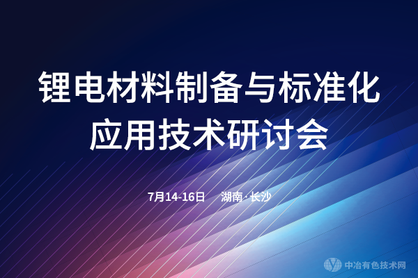 锂电材料制备与标准化应用技术研讨会