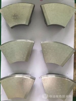 水轮机推力瓦巴氏合金推力轴承