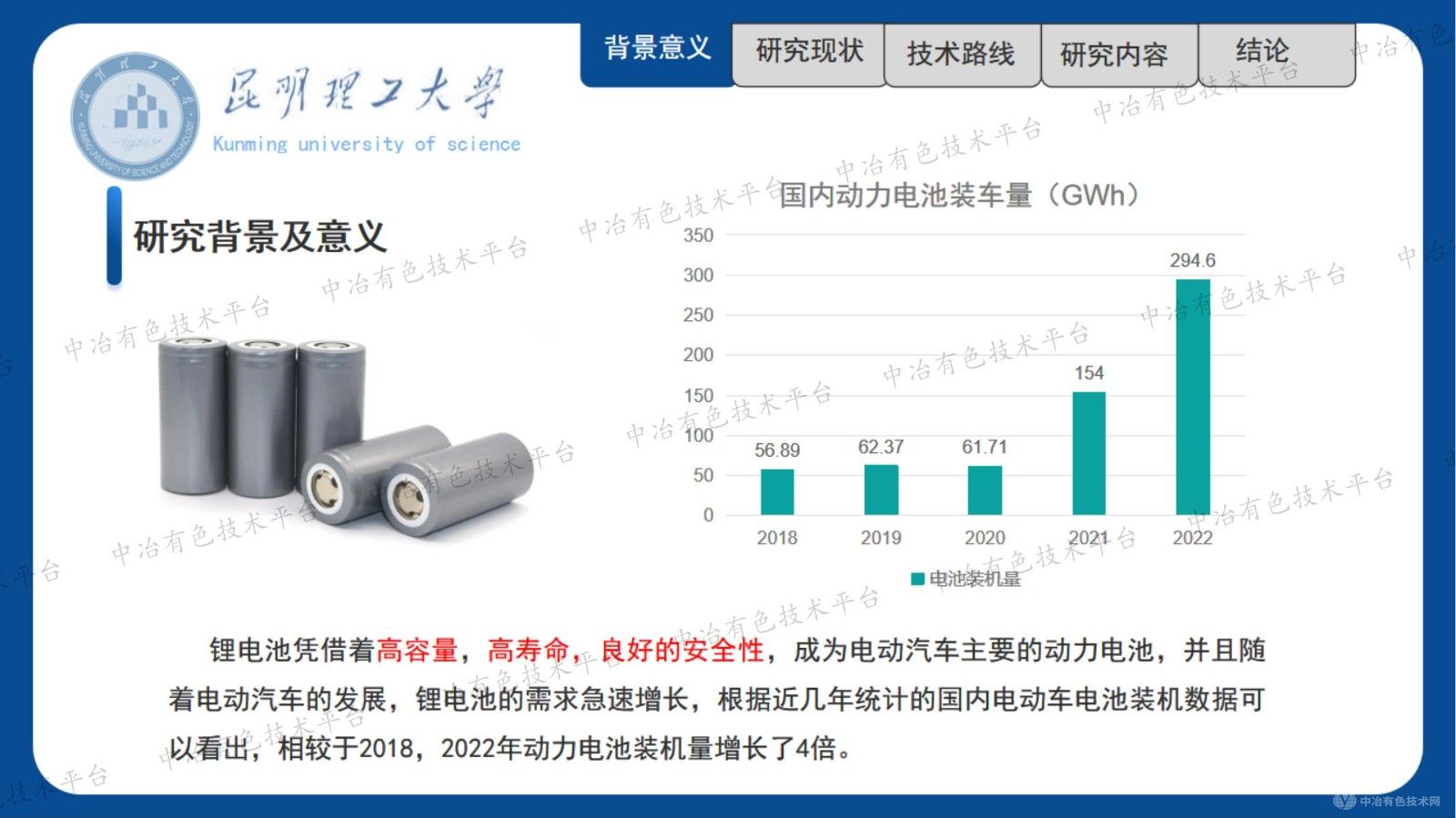 一种利用有机酸回收废旧磷酸铁锂并完成闭环再生的技术研究