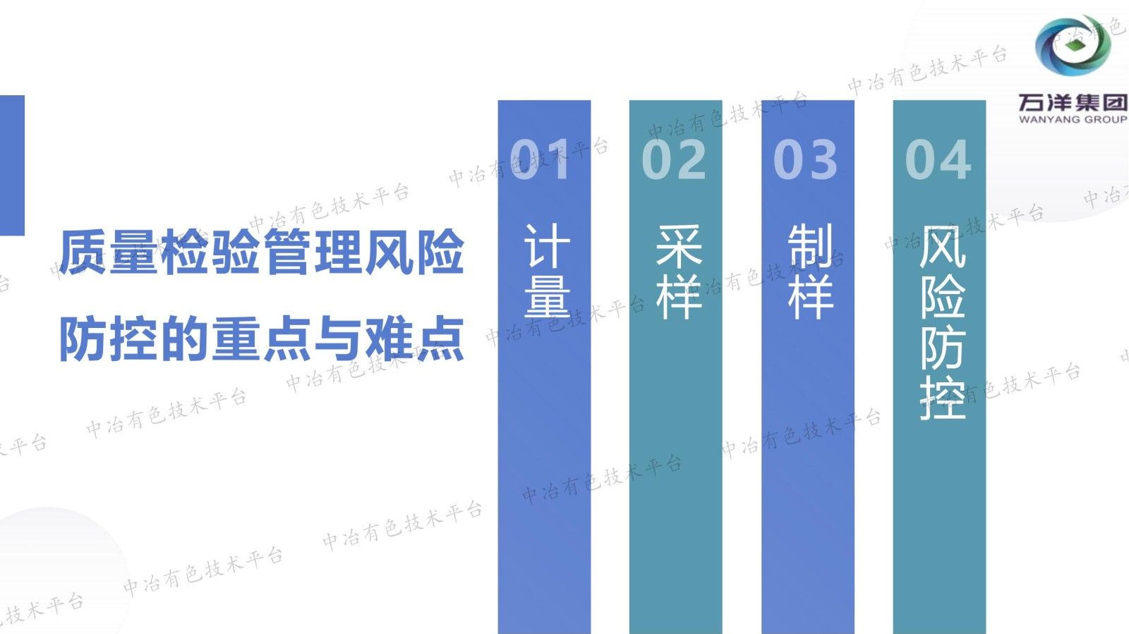 浅谈质量检验管理风险防控的重点与难点