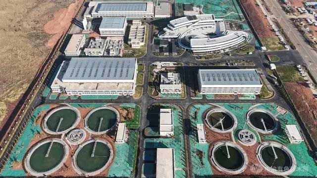 全国光伏废水处理能力最大的污水处理厂在鄂尔多斯正式运营