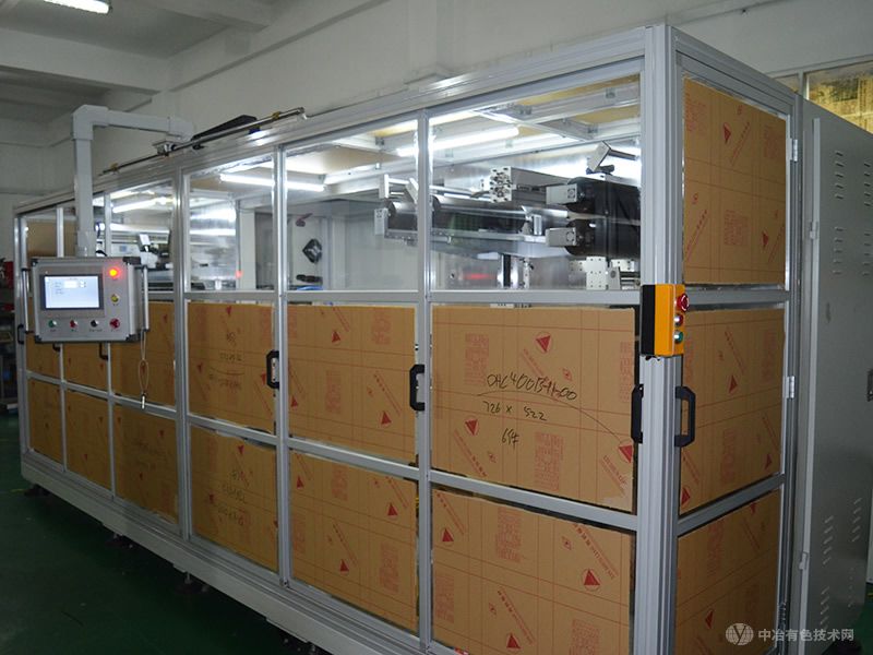 高速收卷式五金模切机（多极耳）