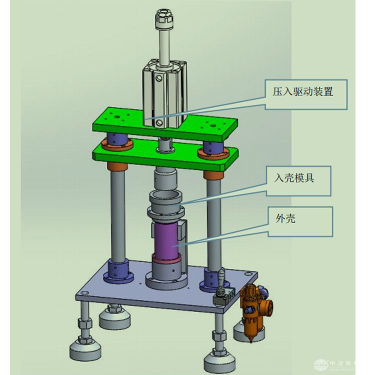 O型电池入壳机