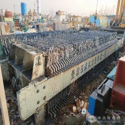 沧州二手压滤机出售 二手100平方厢式压滤机出售