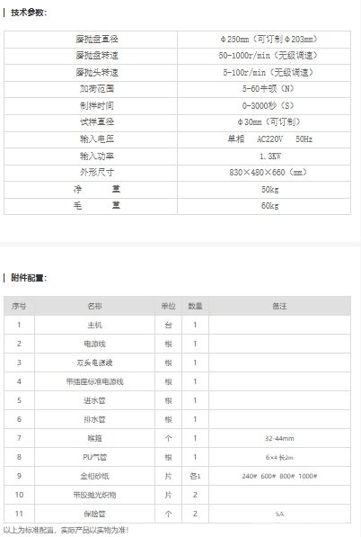 MP-3全自动金相试样磨抛机