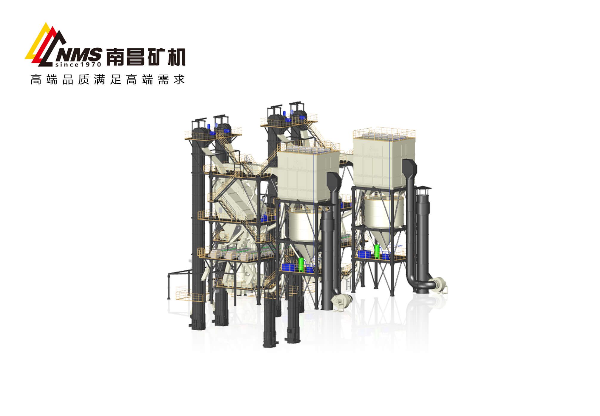 楼式干法制砂系统