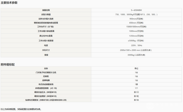 HBMS-3000C大型数显门式电子布氏硬度计