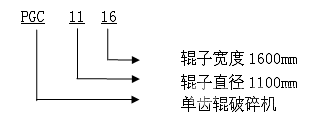 单齿辊式破碎机