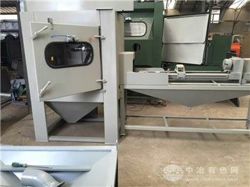 铝型材表面清理喷砂机