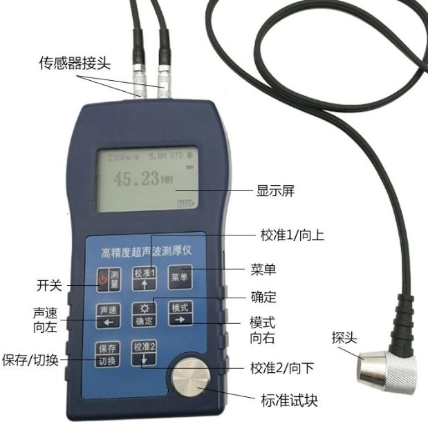 RG500B穿透涂层测厚仪