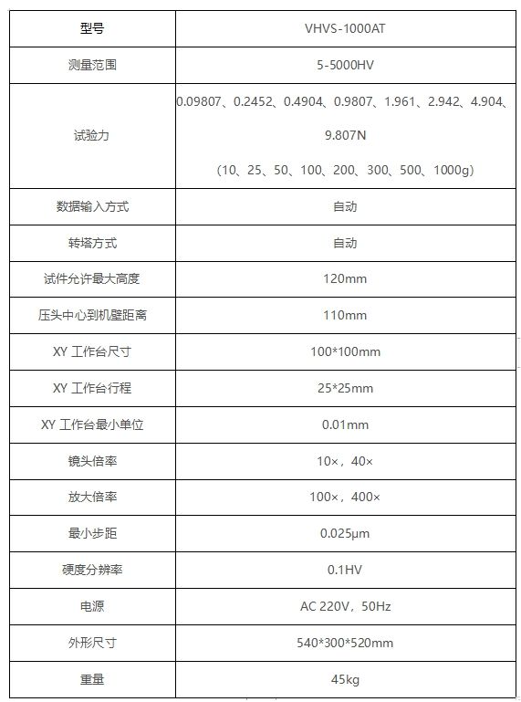 自动测量双触摸屏显微维氏硬度计