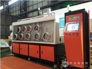 带手套箱密封真空甩带炉