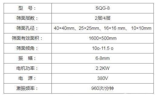 鼓前多级机械振动筛