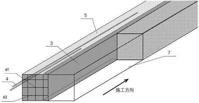 贵金属矿山井下充填结构及充填施工方法