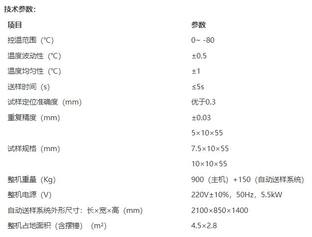 全自动金属摆锤冲击试验机