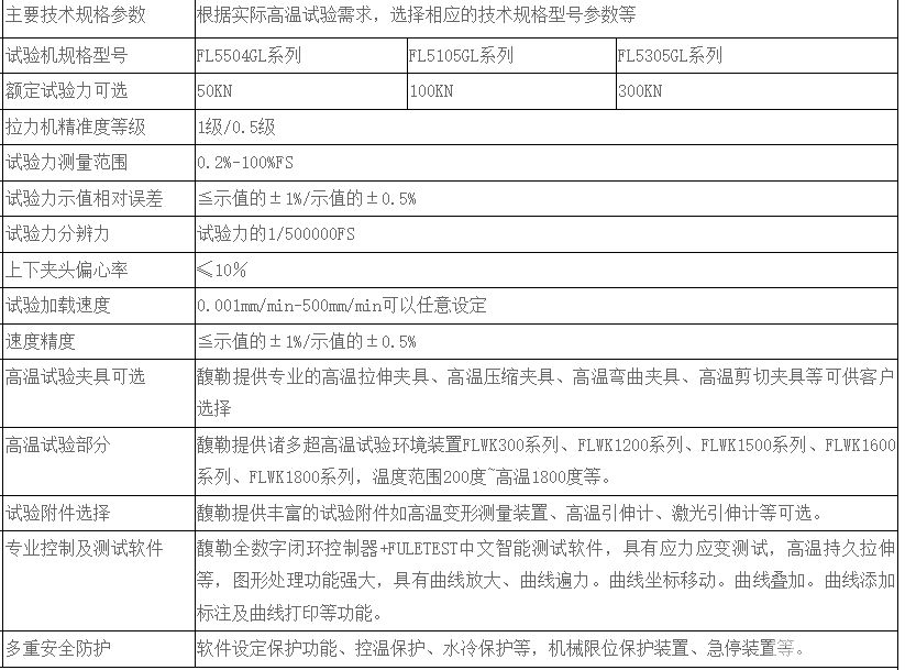 万能材料高温拉力机