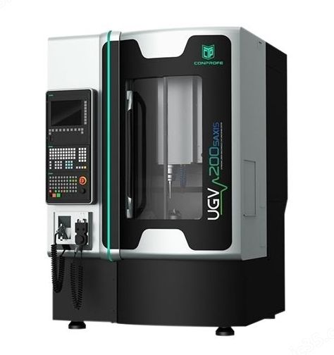 超声绿色五轴数控机床