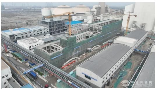 中冶新材料项目二期：新能源产业升级的强力引擎加速运转