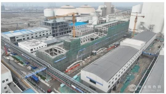 中冶新材料项目二期：新能源产业升级的强力引擎加速运转
