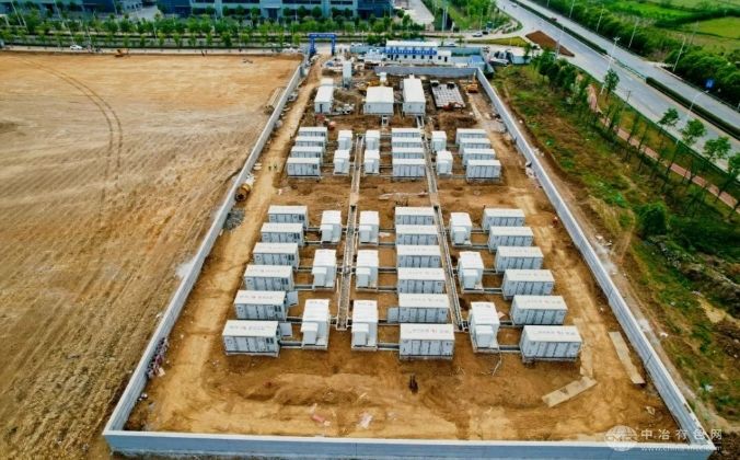 马鞍山市和县天能电池基地37.5MW/100.5MWh磷酸铁锂储能电站顺利并网