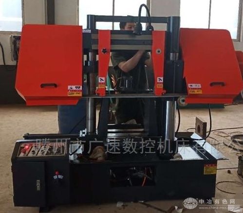 垂直升降无极调速金属带锯床