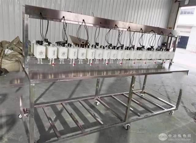 铷铯分离实验萃取槽