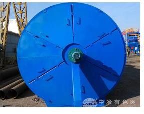 机械回转反吹扁布袋除尘器