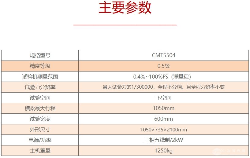 双空间门式电子万能试验机（50kN）