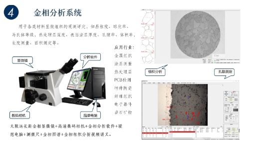 金相显微图像分析系统