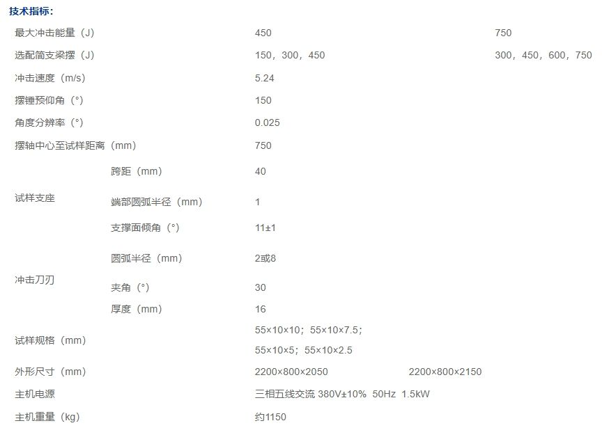 微机控制金属摆锤冲击试验机-CBD系列