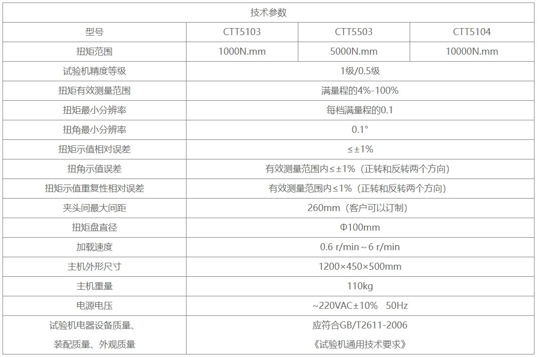 CTT5503微机控制扭簧扭转试验机
