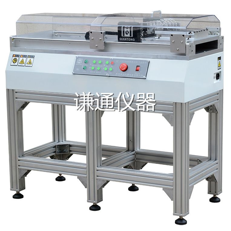 QT-6201DA 光伏多通道卧式拉力试验机（电池片五工位）