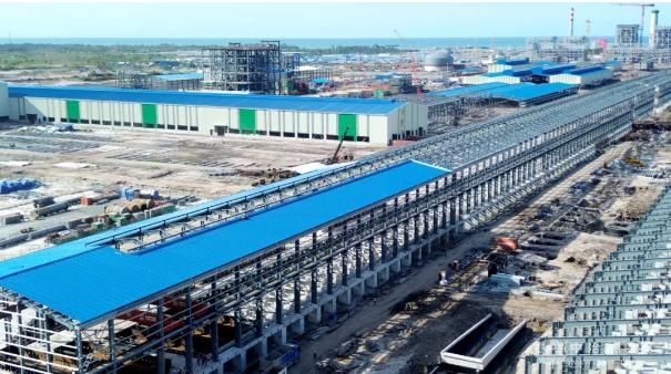 六冶印尼北加电解铝项目首批电解槽精准就位 项目建设迈入关键阶段