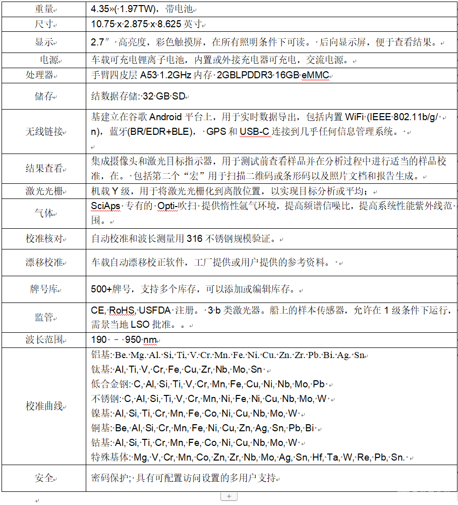 Z903手持式锂矿分析仪