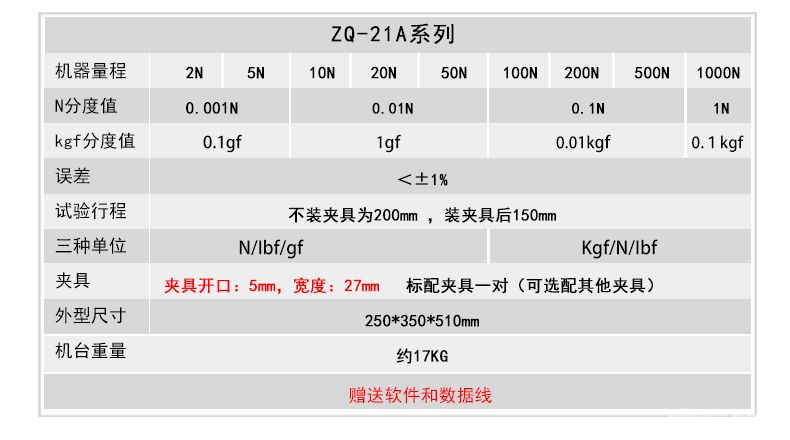 ZQ-21A拉压力拉伸撕裂拉力测试仪