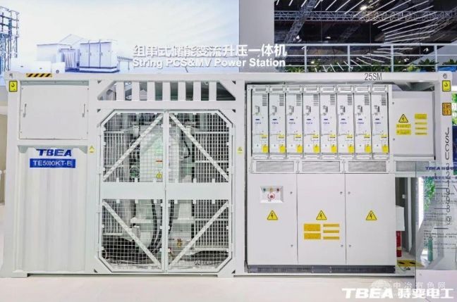 特变电工215kW新能源储能变流器顺利通过中国电科院构网性能检测