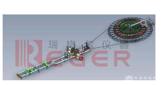 海缆张力弯曲试验装置