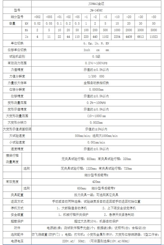 500N电线电缆双柱拉力试验机