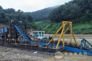 河道淘金设备