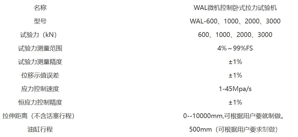 链条卧式拉力试验机