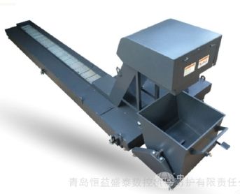 大行程立式加工中心链板式排屑机
