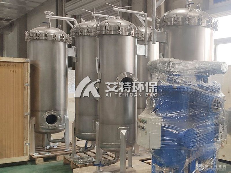 法兰快开大流量袋式过滤器