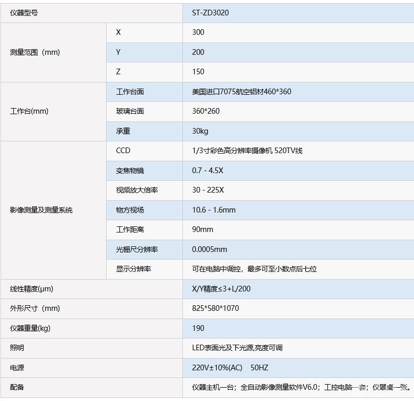 自动影像测量仪