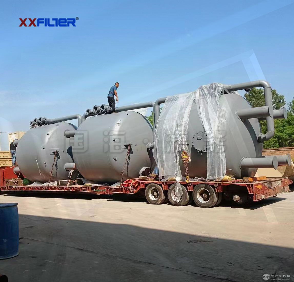 全自动反冲洗多介质过滤器 全自动反冲洗多介质过滤器