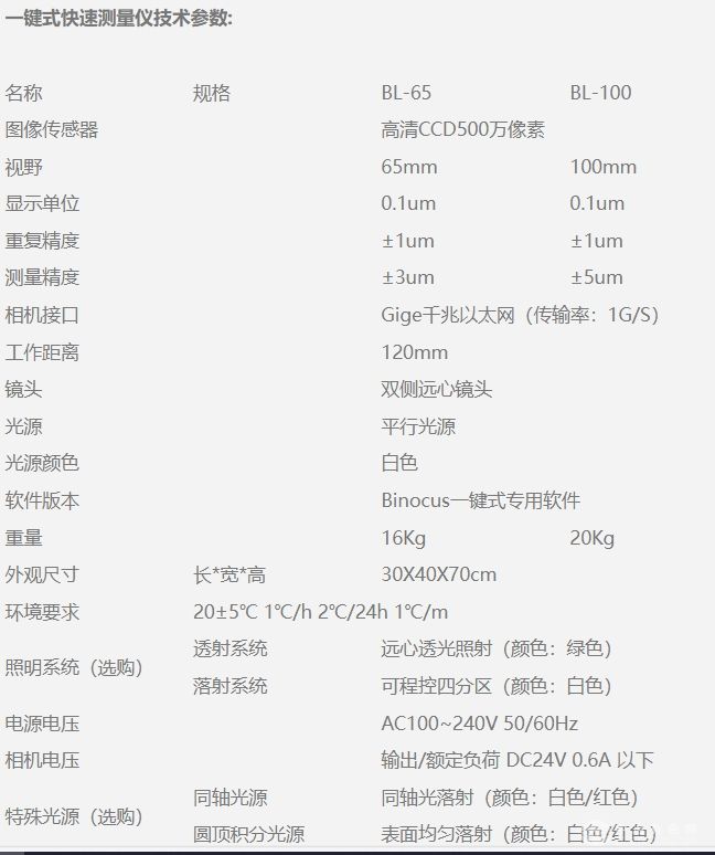 一键式快速测量仪